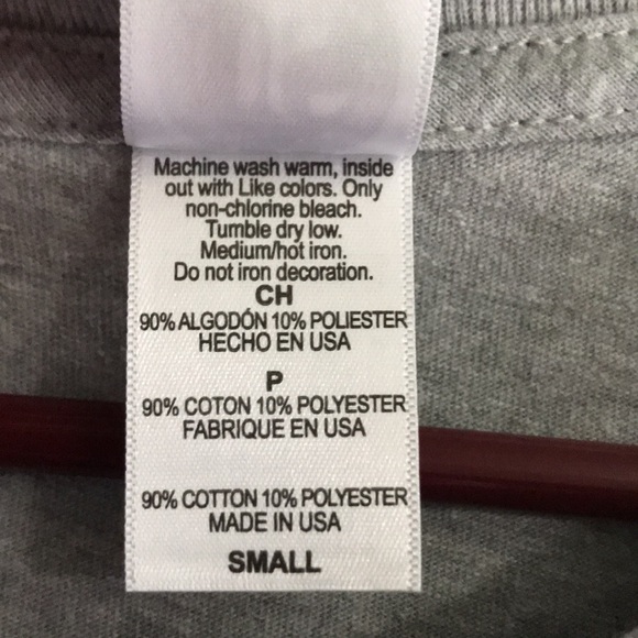 New Women’s “Be Happy” 70’s Bubble Graphic Crew Neck Love Tee - Picture 6 of 6